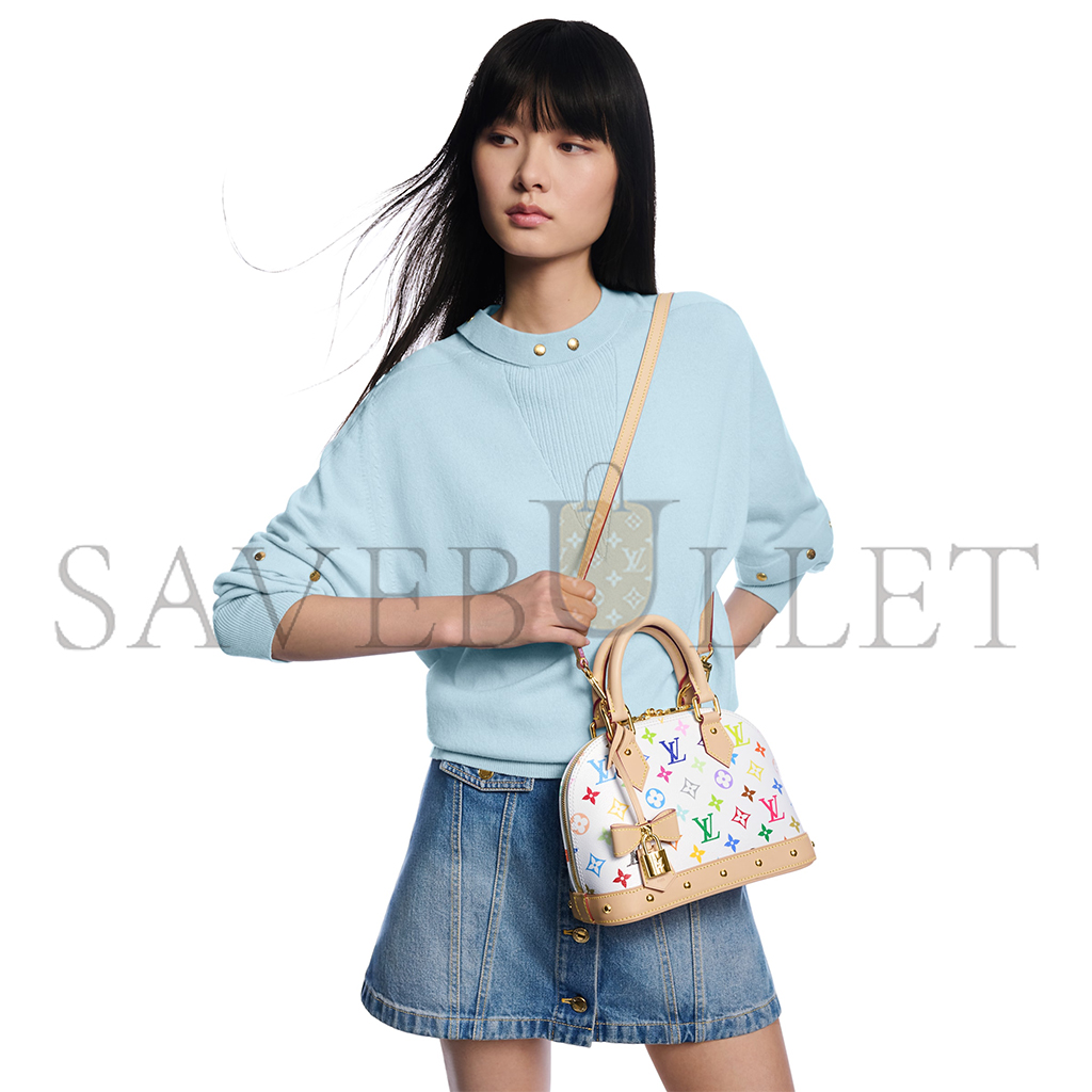 LOUIS VUITTON MASTER MURAKAMI LV X TM ALMA BB M13078 (23.5*17.5*11.5cm)